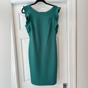 Calvin Klein Teal Sheath Dress